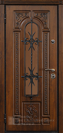 Фото «Дверь с ковкой №7» в Ногинску